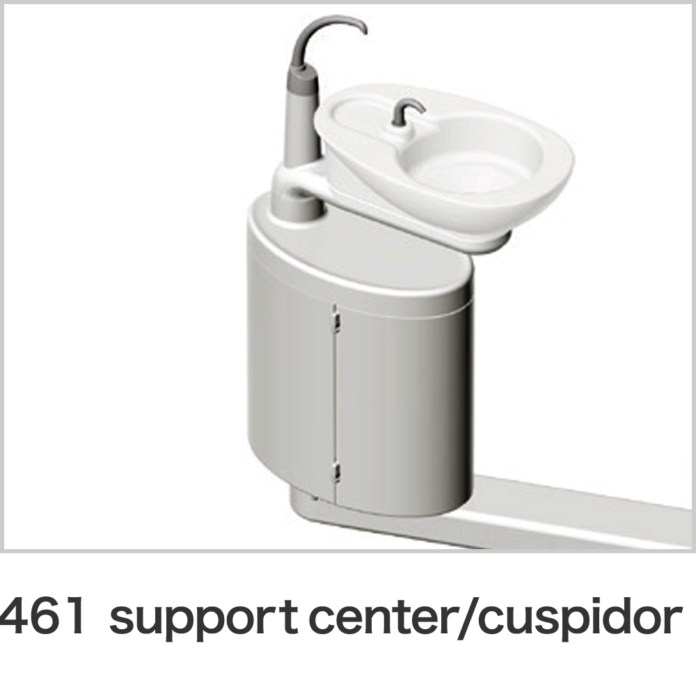 461 support center/cuspidor